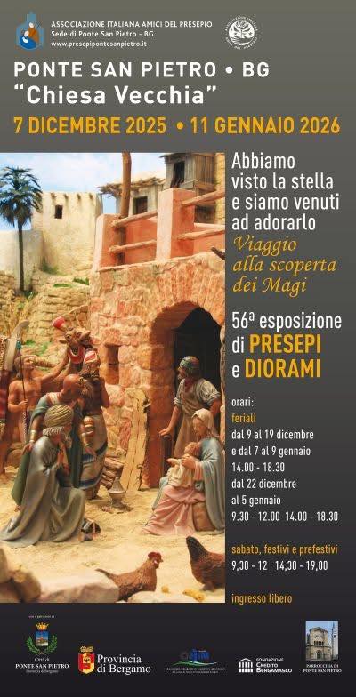 Ponte San Pietro – Presepi in Chiesa Vecchia