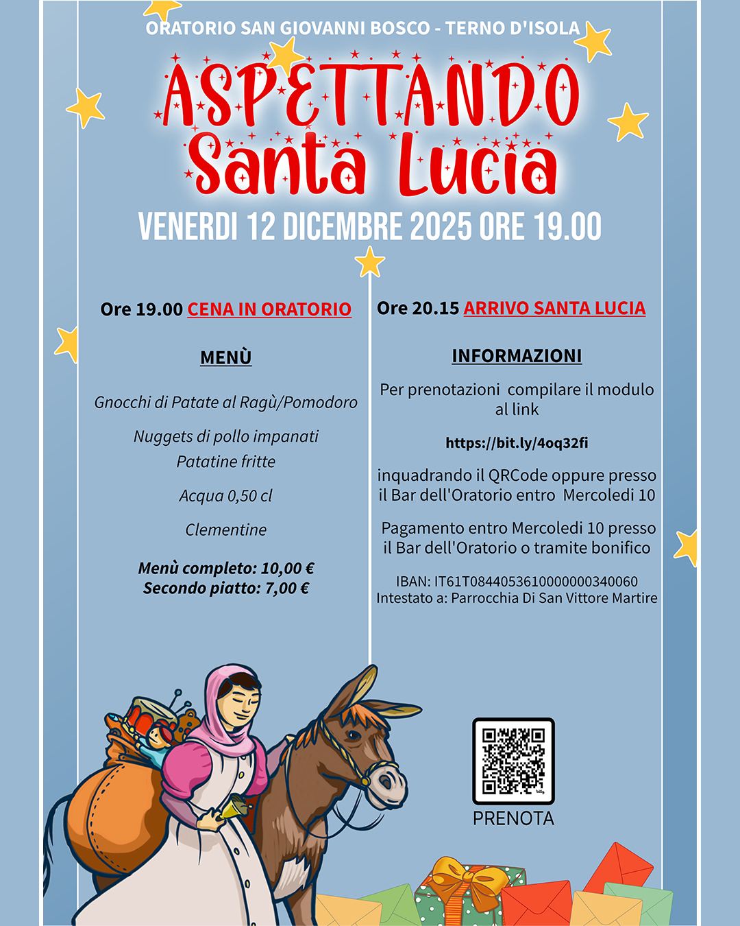 Terno d’Isola – Arriva Santa Lucia