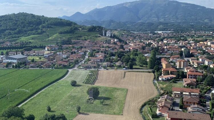Mapello vista dal cielo: scatta la super operazione con i droni per il torrente Dordo