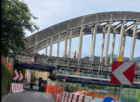 Ponte di Brivio chiuso: i primi giorni tra caos, ingorghi e percorsi alternativi