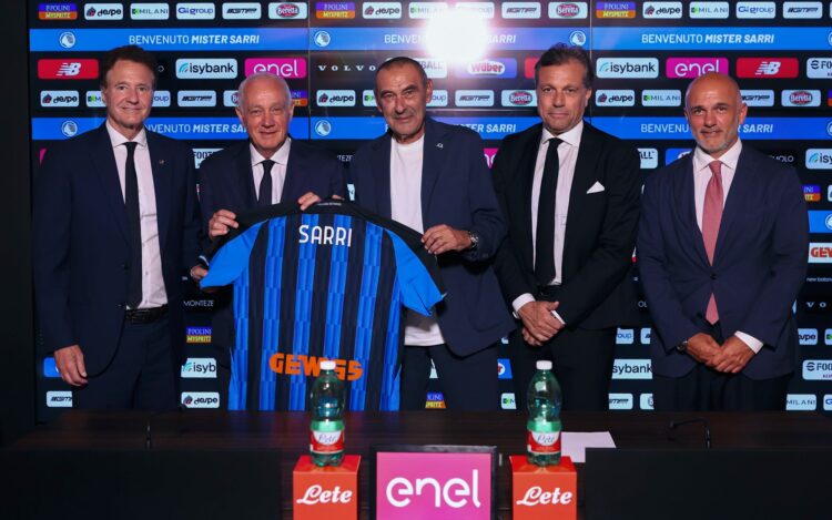 L’Atalanta apre un nuovo ciclo: a Bergamo è la settimana di Sarri, Giuntoli e della nuova maglia nerazzurra