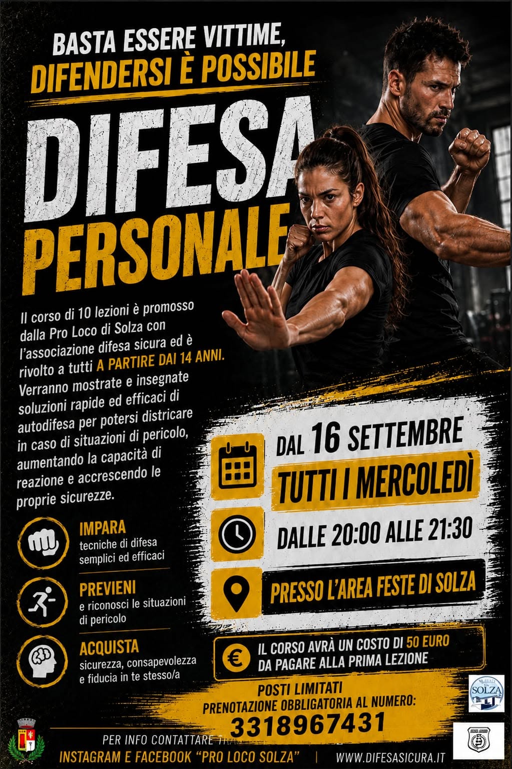 Solza – Corso di difesa personale