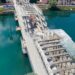 Ponte di Brivio, aggiornamento dal cantiere: “Lavori a ritmo serrato e senza interruzioni”